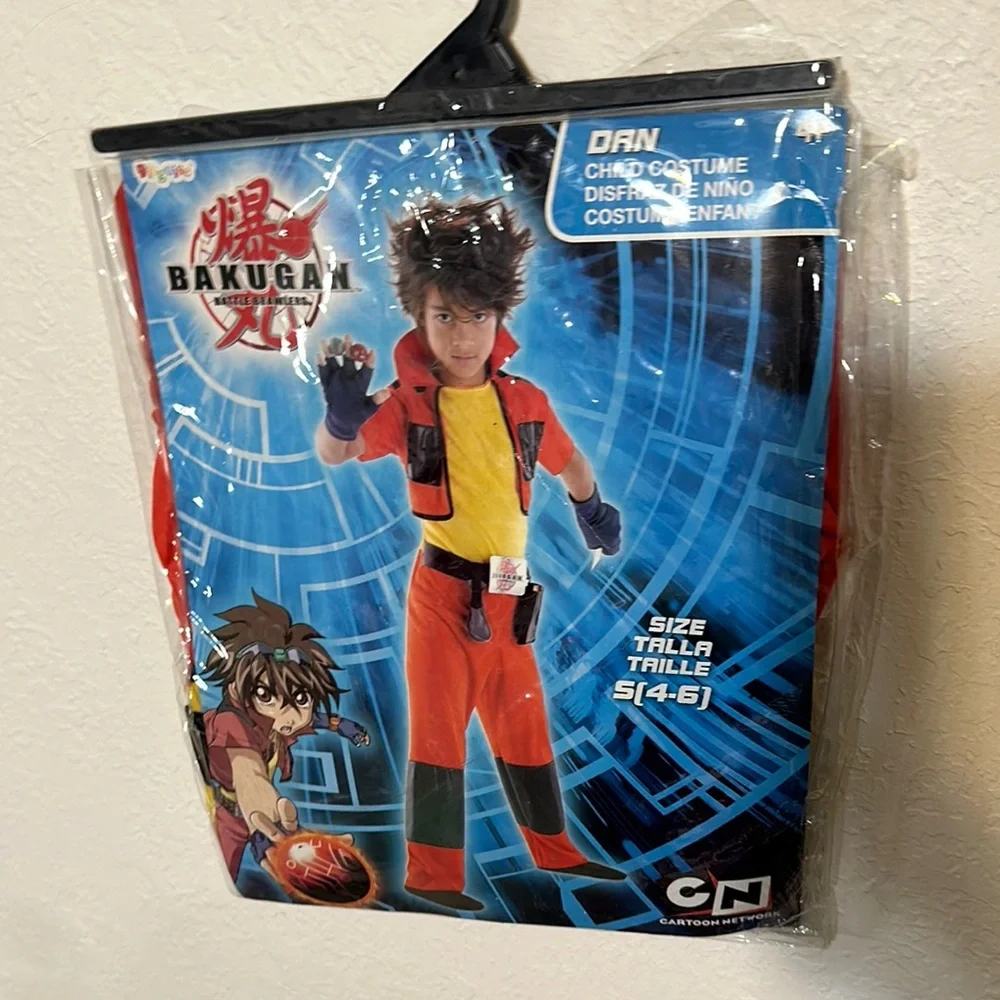 Disguise Bakugan Kids Costume - Red, Orange, Black Battle Brawlers